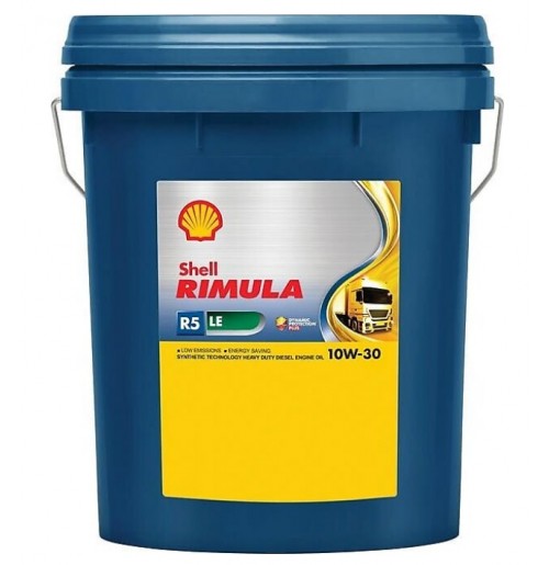 Shell Rimula R5 LE 10W-30 (20L) - maszyny budowlane